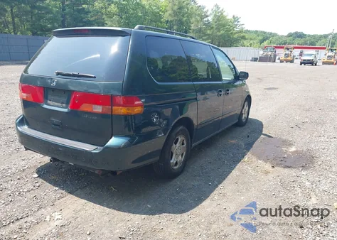 1999 Honda Odyssey Ex из США, поврежденный, VIN 2HKRL1860XH537929